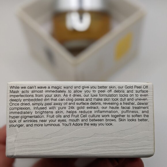 Adore Cosmetics 24K Gold Peel Off Mask - Picture 2 of 9
